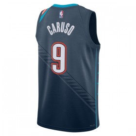 Camiseta Hombre Oklahoma City Thunder Alex Caruso 2025-26 Nike City Edition Negro Swingman